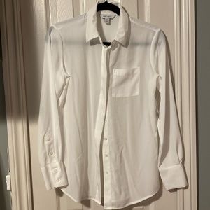 Nine West White Button Down
